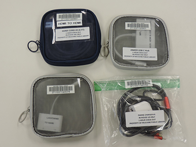 Phone Chargers and Cords library of things image