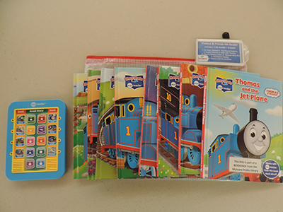 Thomas & Friends MeReader library of things image