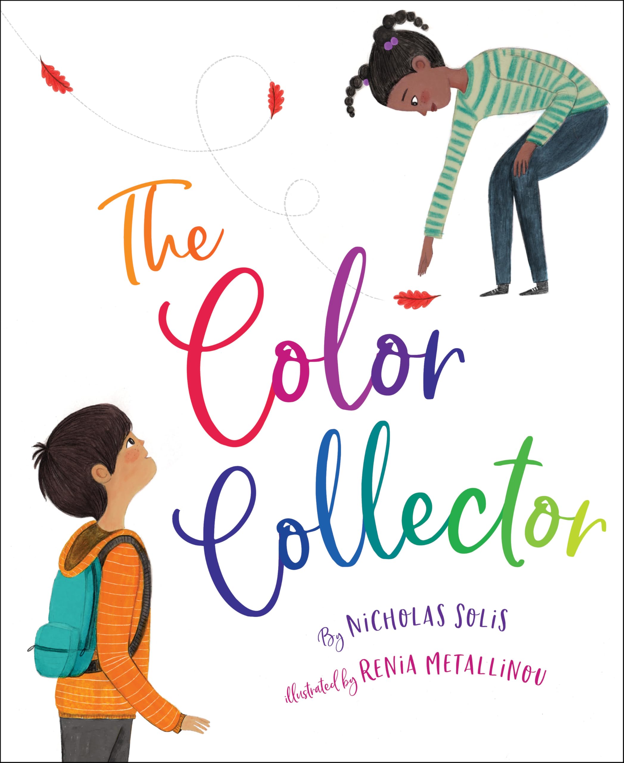 book cover for "The Color Collector"