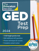 Image for "Princeton Review GED Test Prep, 2024"