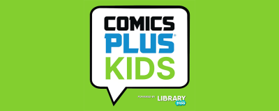 Comics Plus Kids logo