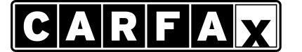 Carfax logo black and white 