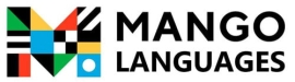 Mango languages multicolored m logo