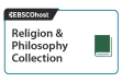 EBSCOhost logo green and blue book