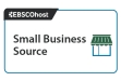 EBSCOhost logo green and blue storefront
