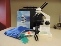 Microscope and kit supplies